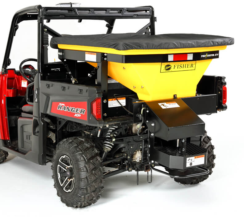 Fisher Poly Electric Hopper Poly Caster